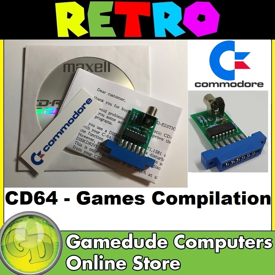 CD 64 Interface & 1st Edition Games Pack by Rainbow Arts - GameDude  Computers