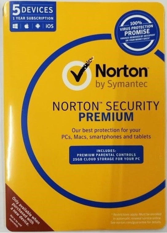 norton security premium 2 year subscription