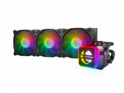 COUGAR HELOR 360 RGB AIO Liquid Cooler AMD INTEL Model: RL-HLR360-V1