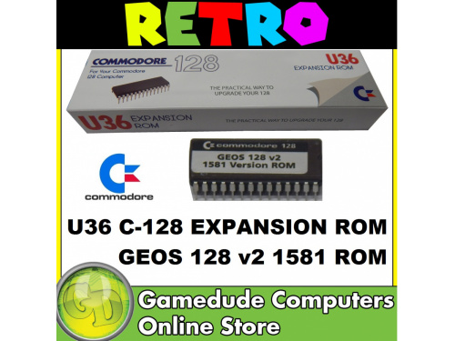 C128 U36 ROM - GEOS 128 (1581)  ** Requires original GEOS Disks ** ** Single ROM **