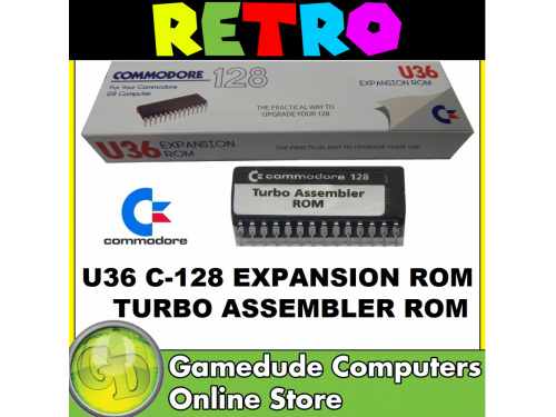 C128 U36 ROM - TURBO ASSEMBLER ** Single ROM **