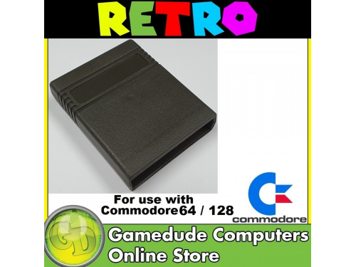 Blank C64 cartridge DARK GREY Colour Code (16)