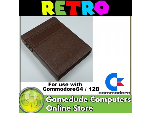 Blank C64 cartridge BROWN Colour Code (17)