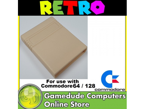 Blank C64 cartridge LIGHT BROWN Colour Code (31)