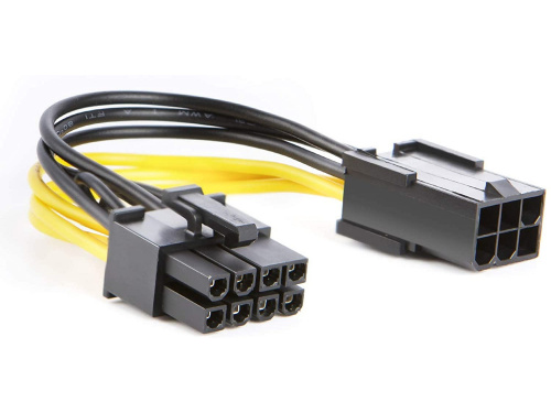 6-pin to 8-pin PCIe Express Power Adapter Cable