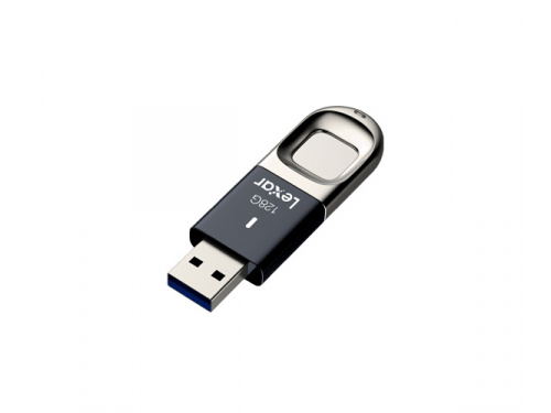 Lexar LJDF35-128BBK, JumpDrive Fingerprint F35, 128GB, USB3.0, Read Speed: Up to 150MB/s MODEL : LJDF35-128BBK