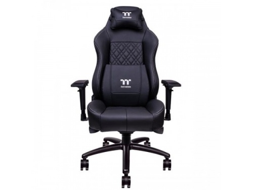 THERMALTAKE Gaming Chair  X Comfort &lt;b&gt;Real Leather &lt;/b&gt;Series/Black/Fit size/4D/75 mm GGC-XCR-BBLFDL-TW