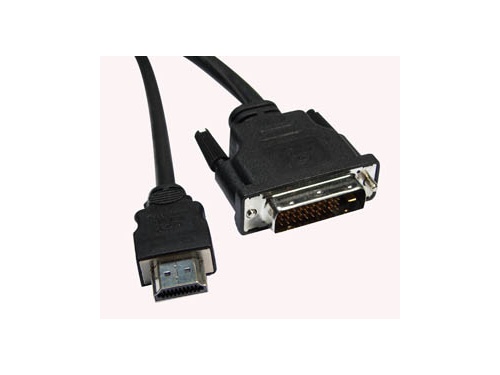 HDMI Male to DVI-D Male Cable 3.0m RC-HDMIDVI-3