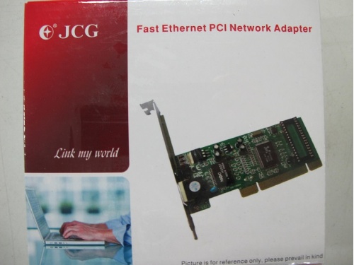 JCG Gigabit Ethernet Card MODEL:JEN-6588 PCI-Slot 10/100/1000 32bit