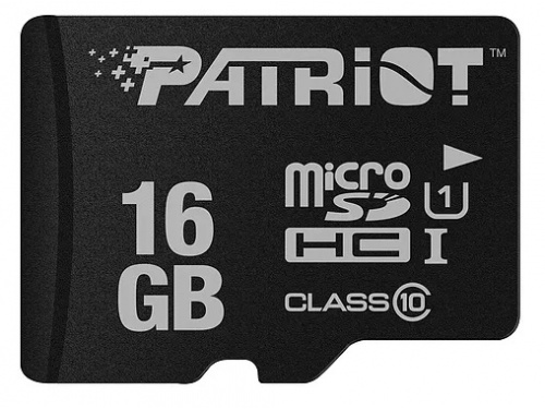 PATRIOT LX SERIES 16GB MicroSD SDHC Class 10 Professional PSF16GMDC10 