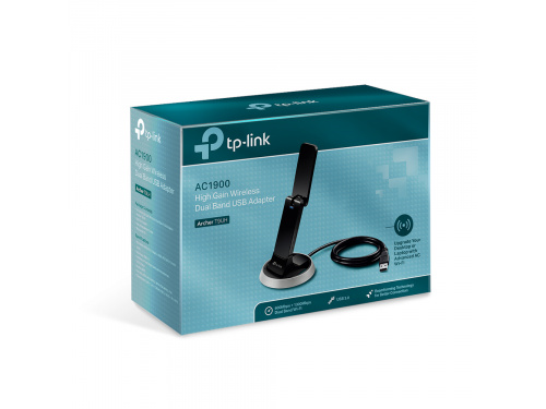 TP-LINK ARCHER T9UH High Gain Wireless AC1900 Antennas Dual Band USB Adapter 802.11ac