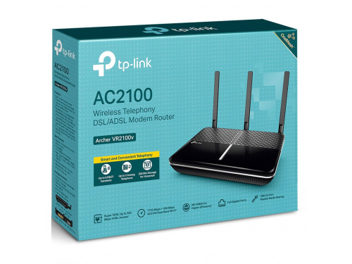 TP-Link Archer VR2100v Wireless MU-MIMO VDSL/ADSL Modem Router