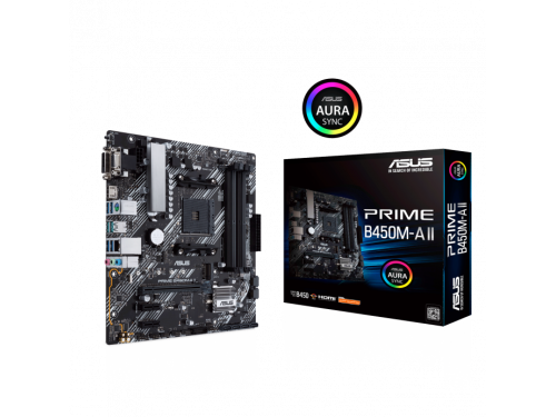 ASUS PRIME B450M-A II Motherboard AMD Socket: AM4 