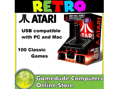 Atari BLAZE VAULT BUNDLE PC Joystick 100 Games supplied by &quot;ATARI VAULT&quot; Steam Key MODEL : FG-BAVL-CTR-EFIGS  (A901) (5060201658047)