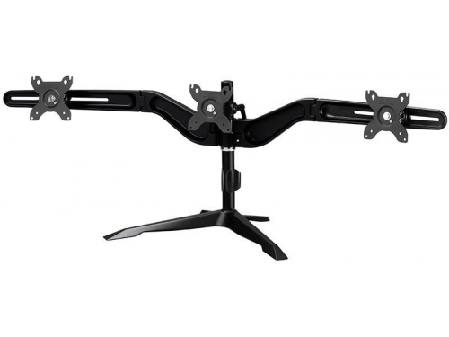 AAVARA Freestanding Triple Monitor Stand (Up to 24inch) 100x100 and 75x75 MODEL : AV-DS300