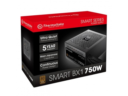 ThermalTake 750watt Smart BX1 Bronze PSU MODEL : PS-SPD-0750NNSABA-1