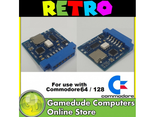Tapecart SD - For use on Commodore C64 computer system