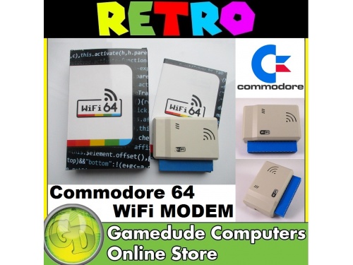 Commodore 64 WiFi Modem MODEL : WiFi64