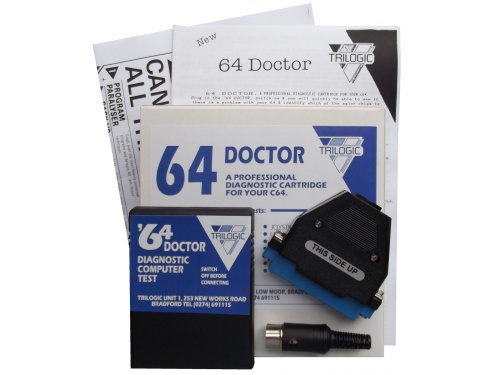 64 Doctor TriLogic for Commodore 64 - Port Testers &amp; Manual