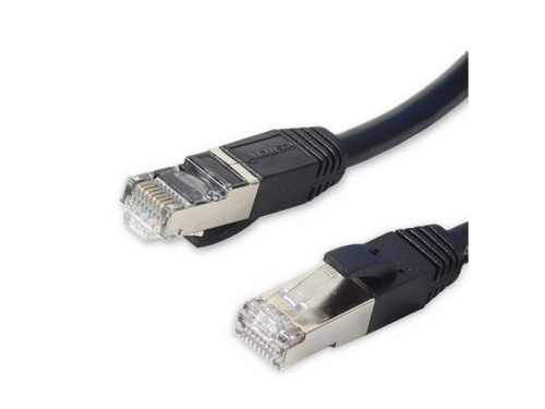 2meter CAT7 10 Gbps Network Cable Round (BLACK)