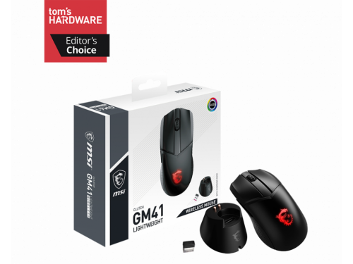 MSI CLUTCH GM41 Lightweight WIRELESS Gaming Mouse MODEL: CLUTCH GM41 WIRELESS