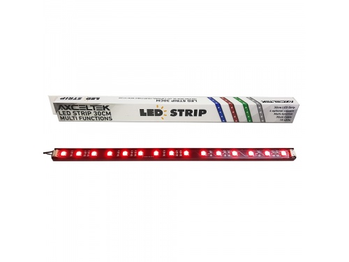 AXCELTEK LED Strip RED 30cm DC 12volt - 15 LED - MODEL: LSR30 RED