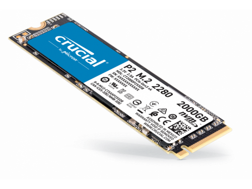 CRUCIAL 2TB P2 M.2 NVMe (2280) SSD MODEL : CT2000P2SSD8 