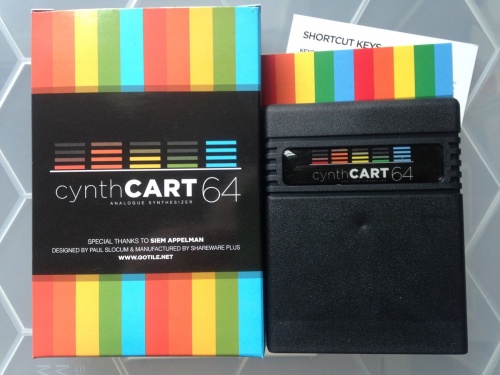 cynthCART 64 v2 Analogue Synthesizer with Midi Support for Commodore 64