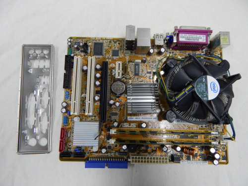 ASUS P5GC-MX/V-P5945GC/DP (LGA775) + INTEL Core2 Duo E4500 +4gb DDR2 (2x 2gb) + INTEL CPU Cooler