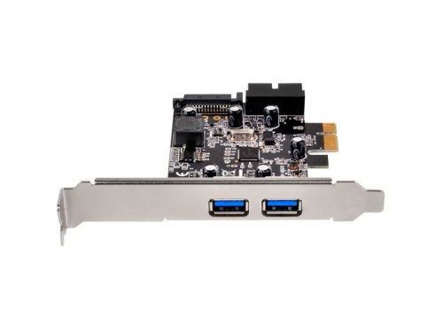SilverStone EC04-E PCIe USB3.0 Card 2 x External 1 x Internal MODEL : SST-EC04-E