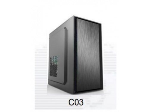 EQUITES C03 Mid Tower Case with Equites 500W Power Supply