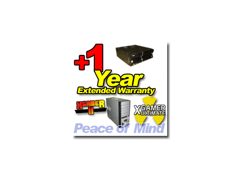 Extended Warranty - adds an extra year warranty to your system purchase.