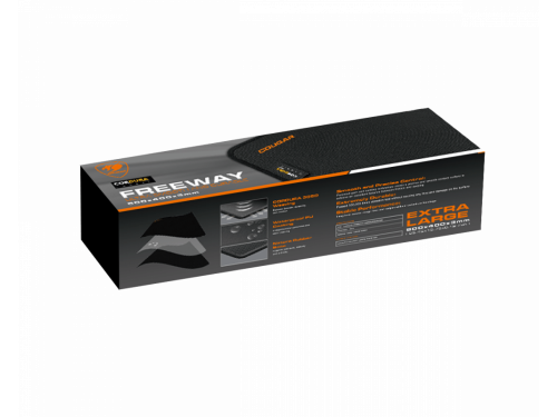 COUGAR FREEWAY-XL Ultra Smooth Gaming Mouse Pad Extended 900 x 400 x 3mm  MODEL : CGR-FREEWAY XL