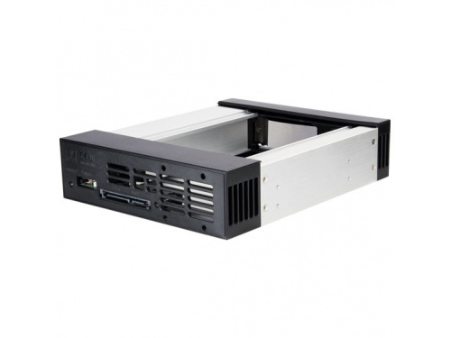SilverStone FS301 1x 5.25&quot; Device Bay to 1x 3.5&quot; SAS or SATA trayless Hot Swap Cage. MODEL : SST-FS301