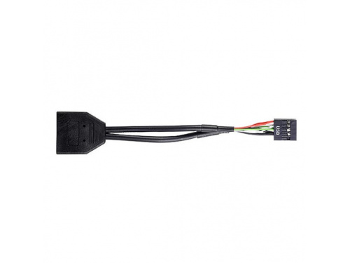 SilverStone G11303050-RT Internal 19pin USB 3.0 to USB 2.0 Adapter Cable Model: G11303050-RT
