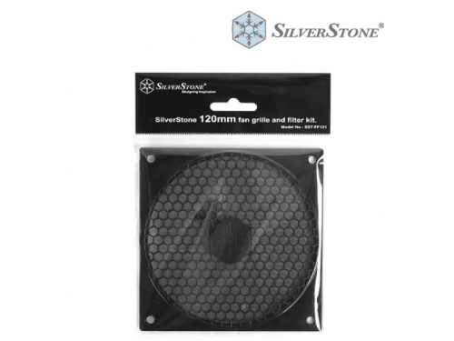 Silverstone SST-FF121B 120MM Fan Filter with Grill Model:SST-FF121B