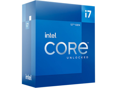 INTEL CORE i7-12700 LGA1700 PROCESSOR  2.10/4.80GHz P-Core -- 1.60/3.60Ghz E-Core  8p CORES 4e CORES / 20 THREADS  12th Gen -  Intel® UHD Graphics 770 