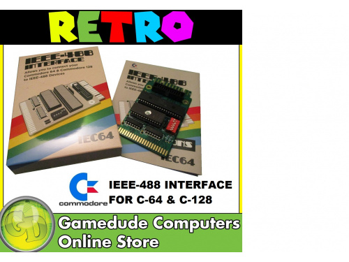 Commodore IEEE-488 Interface adapter - C64 &amp; C128 to IEEE-488 Devices