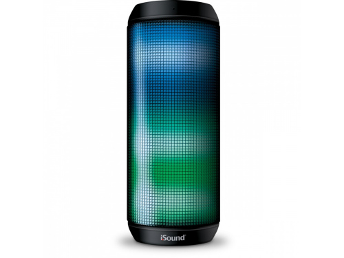 iSOUND Bluetooth iGlowSound TOWER 5 Light Modes Portable Speaker with Glowing Light - Speakerphone (845620067039)  ITEM # : ISOUND-6703