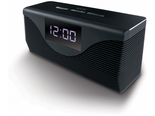 iSOUND Bluetooth HiFi DREAM TIME Portable Speaker with Alarm Clock - FM Radio (845620069279)  ITEM # : ISOUND-6927