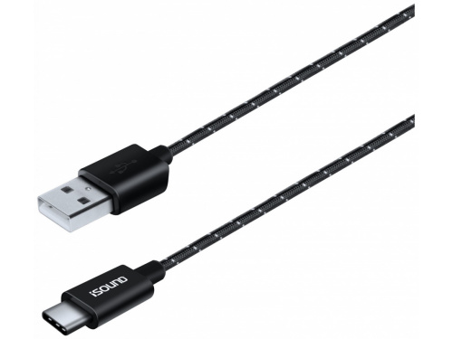 isound-usb-a-to-usb-c-braided-charge-sync-4ft-cable-black-83737_35da0