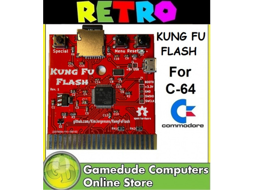 Kung Fu Flash - For C-64 - Supplied bare no case