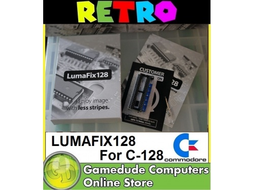 C128 LumaFix128 for Commodore 128 - Fix Svideo image problems on your C128