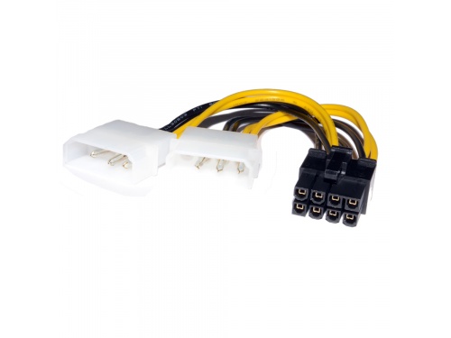 4 pin Molex to 8 pin PCIe connector