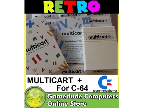 C64 MULTICART (+) Multigame Cartridge for Commodore 64
