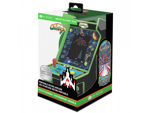 My Arcade Galaga Retro Arcade 6.75&quot; Micro Player Pro - DGUNL-4195 - 845620041954