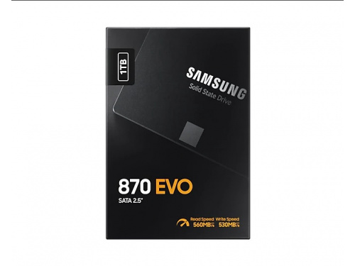 SAMSUNG 1TB SSD 870 EVO Series SATA-3 MODEL : MZ-77E1T0BW