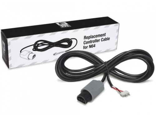 Repair Box N64 Replacement Controller Cable GRAY - MODEL : M07177-GR (813048014263)