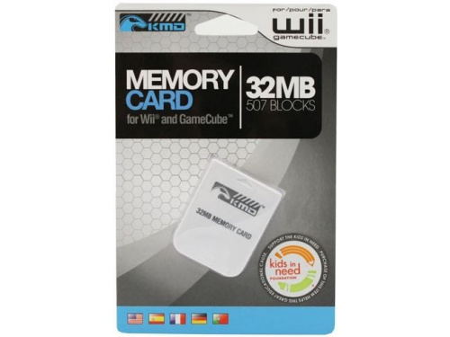 KMD Wii / GameCube Memory Card 507 (32MB) MODEL : KMD-W-1583  (892044001583)