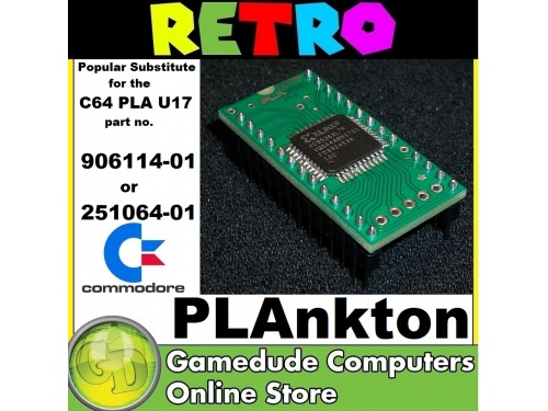 C64 PLAnkton U17 PLA IC Replacement